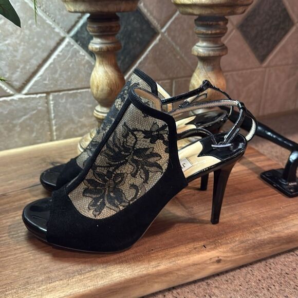 100% authentic Jimmy Choo 'Maylen' Black Heels - 37.5 - Picture 2 of 14